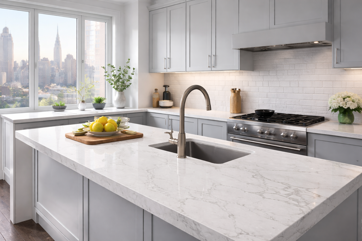 Glass Countertops vs. Quartz: Why New Jersey Homeowners are Choosing Non-Porous Surfaces
