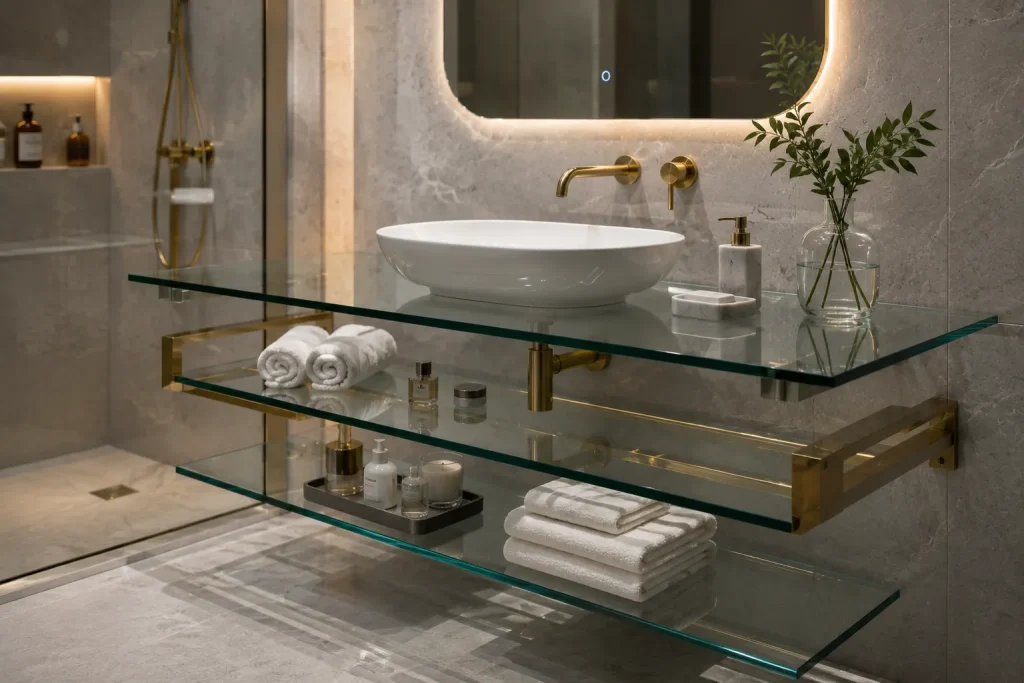 Glass Countertops & Shelves