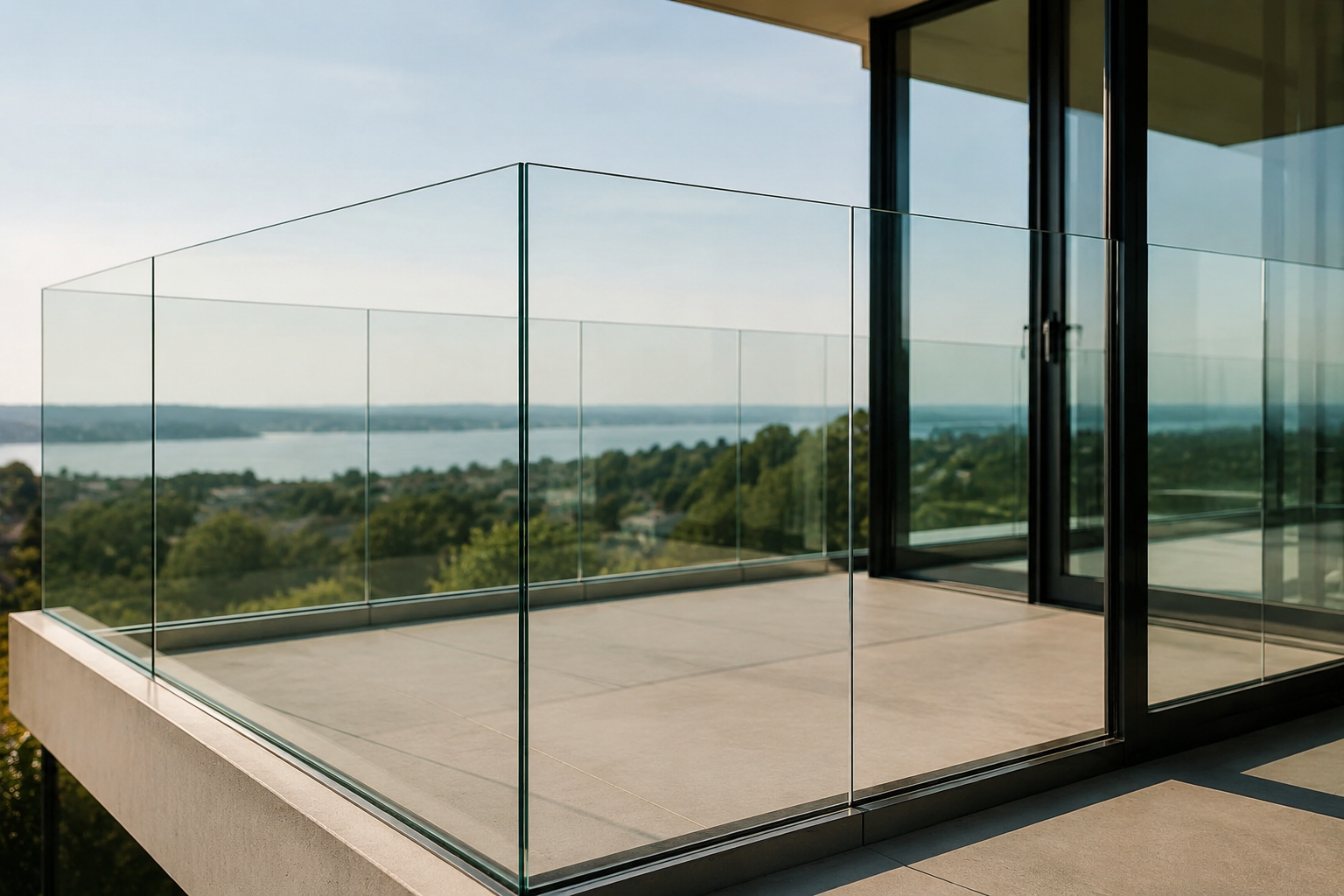 Glass Railings Without a Handrail: When Are They Allowed in NJ & NY?