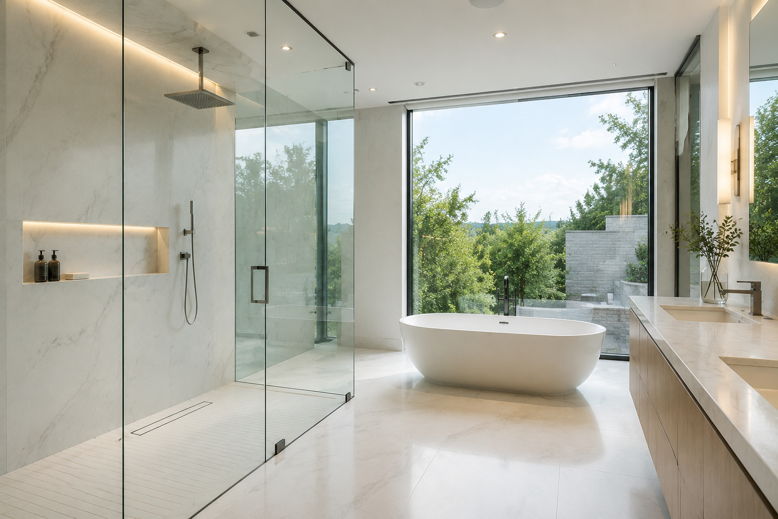 Why Low-Iron Glass Makes Such a Big Difference in Luxury Bathrooms