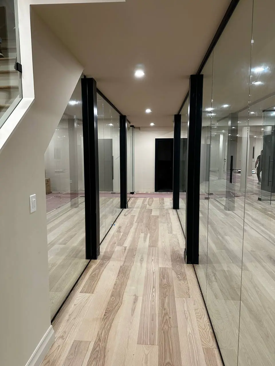 Custom Glass Partition
